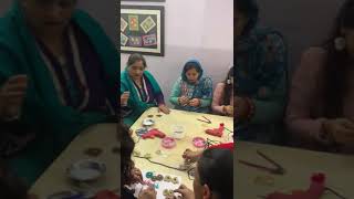 Amba promotes Learning & livelihood opportunities -crochet workshop Jan 2025
