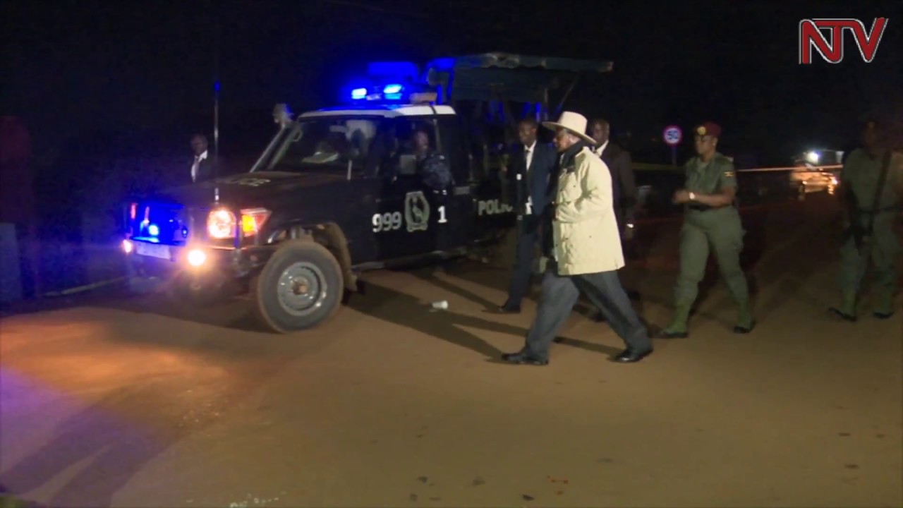 Museveni visits Kirumiras murder scene