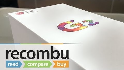 LG G2 unboxing video