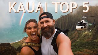 THE BEST OF KAUAI (top 5 must do things on the island)