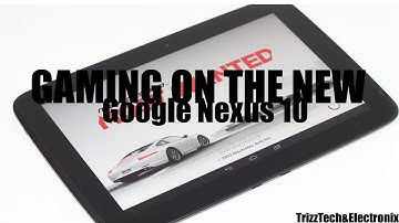 Google "Nexus 10" - Gaming Demo - (Nexus 10) (NFS: Most Wanted) (Gaming) (Fall 2012)