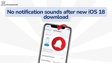 No notification sounds after new iOS 18 download? Here