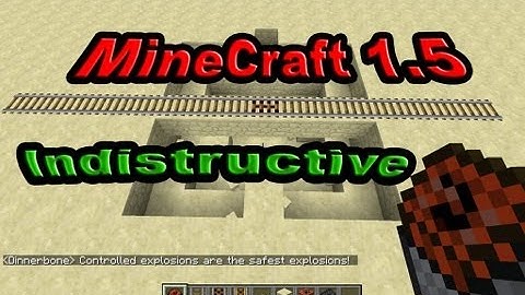 MineCraft 1.5 Snapshot: 13w03a Hopper Cart, Indestructible Rails!