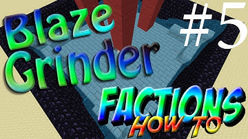 BLAZE GRINDER!!! Minecraft Factions How To w/ TheProVidz