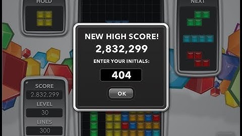 Tetris.com - 2,832,299 score by -Error404-