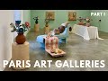 Exploring paris art galleries part i