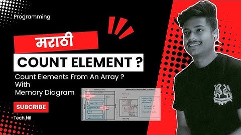 How To Count Elements From An array | Count Elements From An Array | array[] = {1,2,3,4,5,6,7} : 7