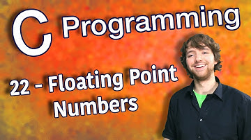 C Programming Tutorial 22 - Scientific Notation with Floating Point Numbers
