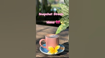 Snapchat streak ideas 🦋🐼 #shorts #snapchat