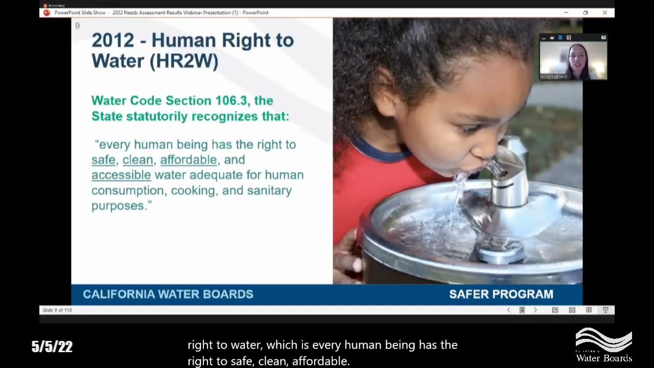 SAFER 2022 Drinking Water Needs Assessment Results May 5, 2022 English