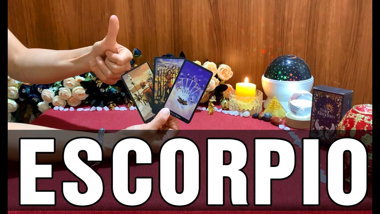ESCORPIO EN POCOS DÍAS ALCANZAS LA GLORIA UN LOGRO ENORME TRAE ORO PURO Y EL AMOR SE ACERCA A TI