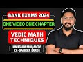 Master Vedic Math Techniques for Bank Exams 2024 📚 | Career Definer with Kaushik Sir