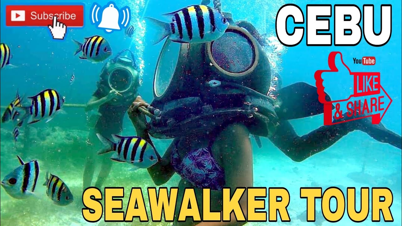 SEAWALKER TOUR HELMET DIVING UNDERWATER ADVENTURE CEBU