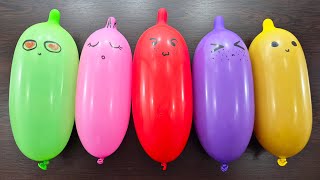 Slime Making with Funny Balloons - Satisfyting Slime video