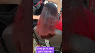 love your hair /hair color hair haircolor viral ytshorts shortvideo loreal kajalsharma mua