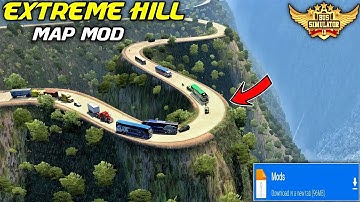 Map Mod Bussid - New EXTREME HILL Map Mod For Bus Simulator Indonesia।।Bussid Mod Map।Mod Bussid