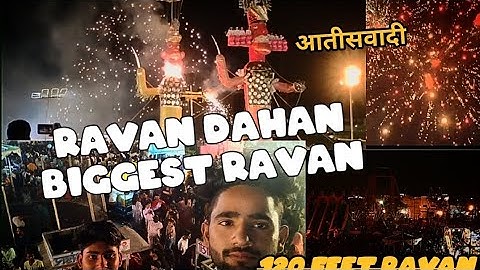 Dashehra Maidan || Adarsh Nagar  Jaipur || सबसे बड़ा रावण || RAVAN DAHAN 2022