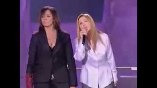 Video thumbnail of "La vie ne m'apprend rien (Les Enfoire 2005)  Maurane,Lara Fabian,Aubert & Badi"