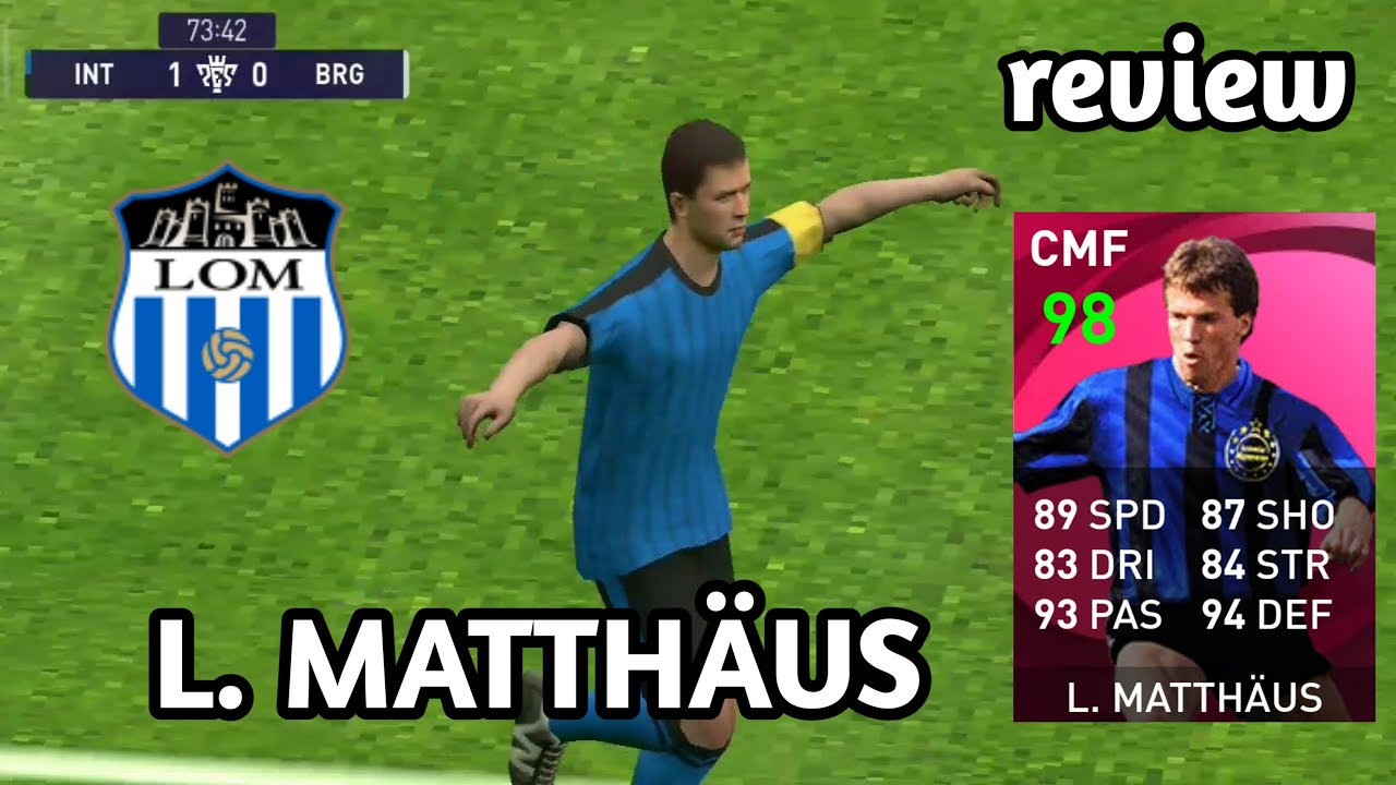 REVIEW  L. MATTHÄUS - PES 2021 MOBILE