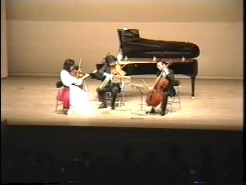 Beethoven: Serenade for String Trio, performed in 1989.1.28.