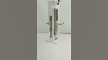 Khóa vân tay cho cửa nhôm xingfa, cửa sắt điều khiển qua app ttlock