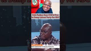 Otti is Free to Dump Labor Party For NDC,Dele Fanimo