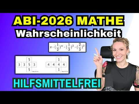 Vorschaubild: Mathe Abi 2026 Originalprüfung