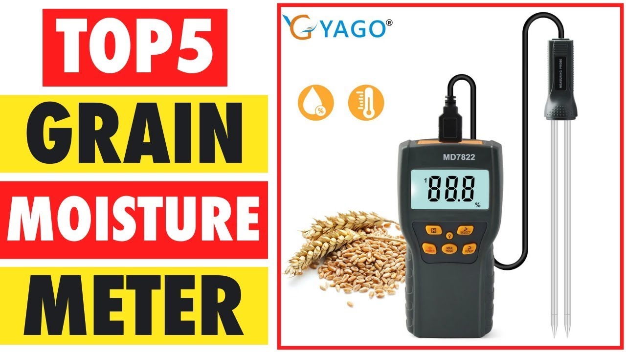 Top 5 Best Digital Grain Moisture Meter of 2024 । 5 Best Budget Grain Moisture Meter