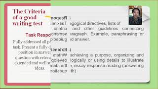 Language Assesment : Assessing Writing
