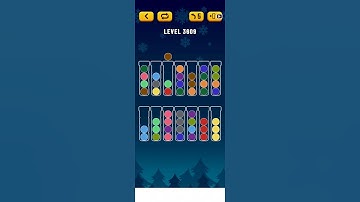 Ball sort level 3609