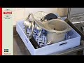 Dish washer instruction for hallde vegetable preparation machine rg250 diwash