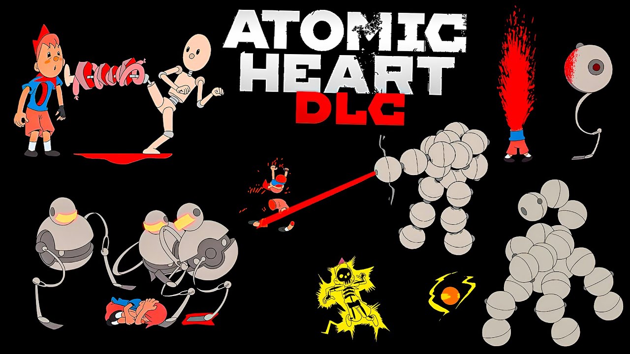 Atomic Heart 🔴 ALL NEW DLC DEATH ANIMATIONS - YouTube