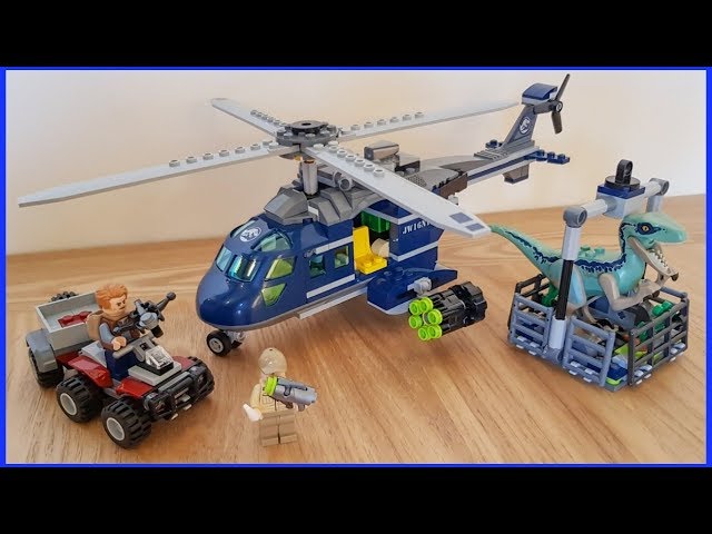 LEGO Jurassic World 75928 Blue's Helicopter Pursuit - YouTube