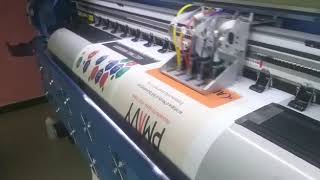 Konica 512 Flex Printing Solvent Machine Low Cost Solvent Printer