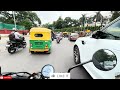 Morning Ride to Office | Royal Enfield Guerrilla 450 | Bangalore Road Vlog #3