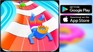 Best Fun Racing Game Mobile aquapark io Android ios Gameplay screenshot 4
