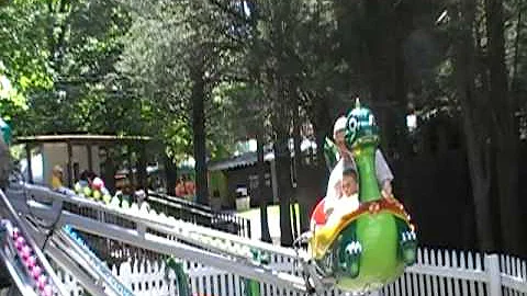 Stephen Kowalski and his son Logan on a ride @ The...