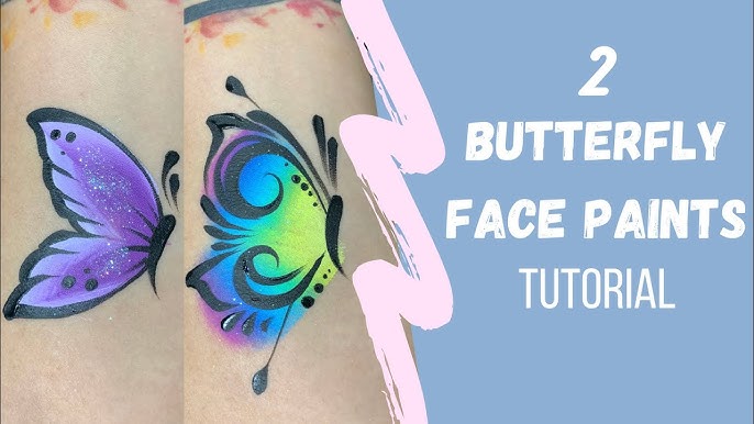 5 Colourful Butterfly Face Paint Ideas - Face Paint Shop Australia