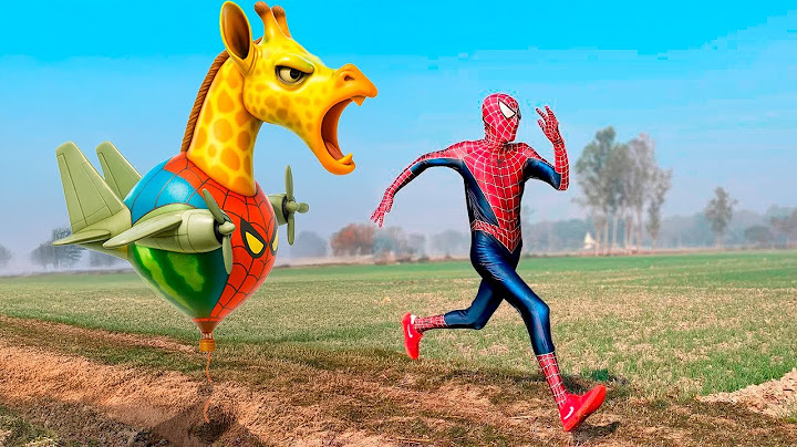 Homem Aranha e a Girafa Maluca - Filme Completo 1 hora spider