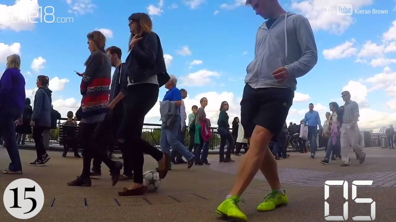 15 Public Nutmegs In 30 Seconds