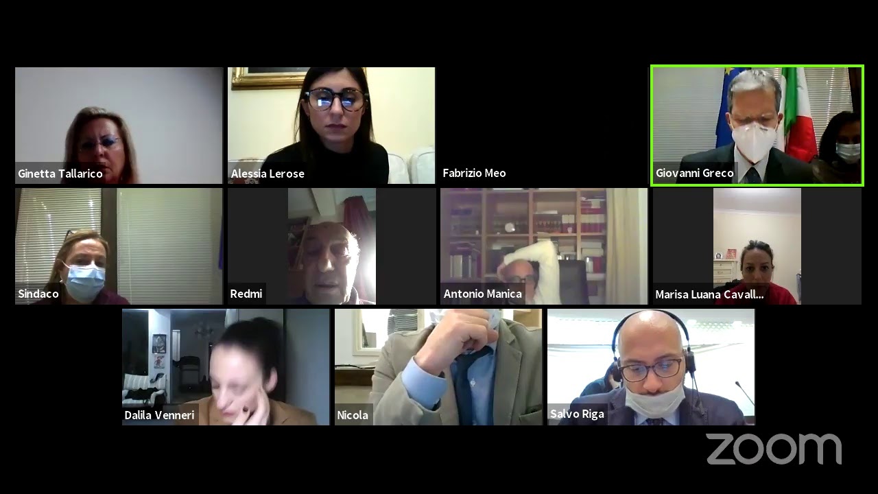 Consiglio comunale aperto - Comune di Crotone 11/12/2020