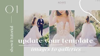 How to change gallery types on your website