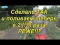 Теперь мы поливаем свои томаты в 2(два!) раза реже!