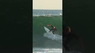 CLOSE Call with Surfer and Photographer at Lowers