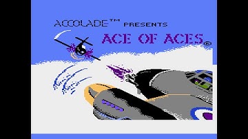 Ace of Aces (Atari 8 bits) – Écran-titre (PAL) – 1080p