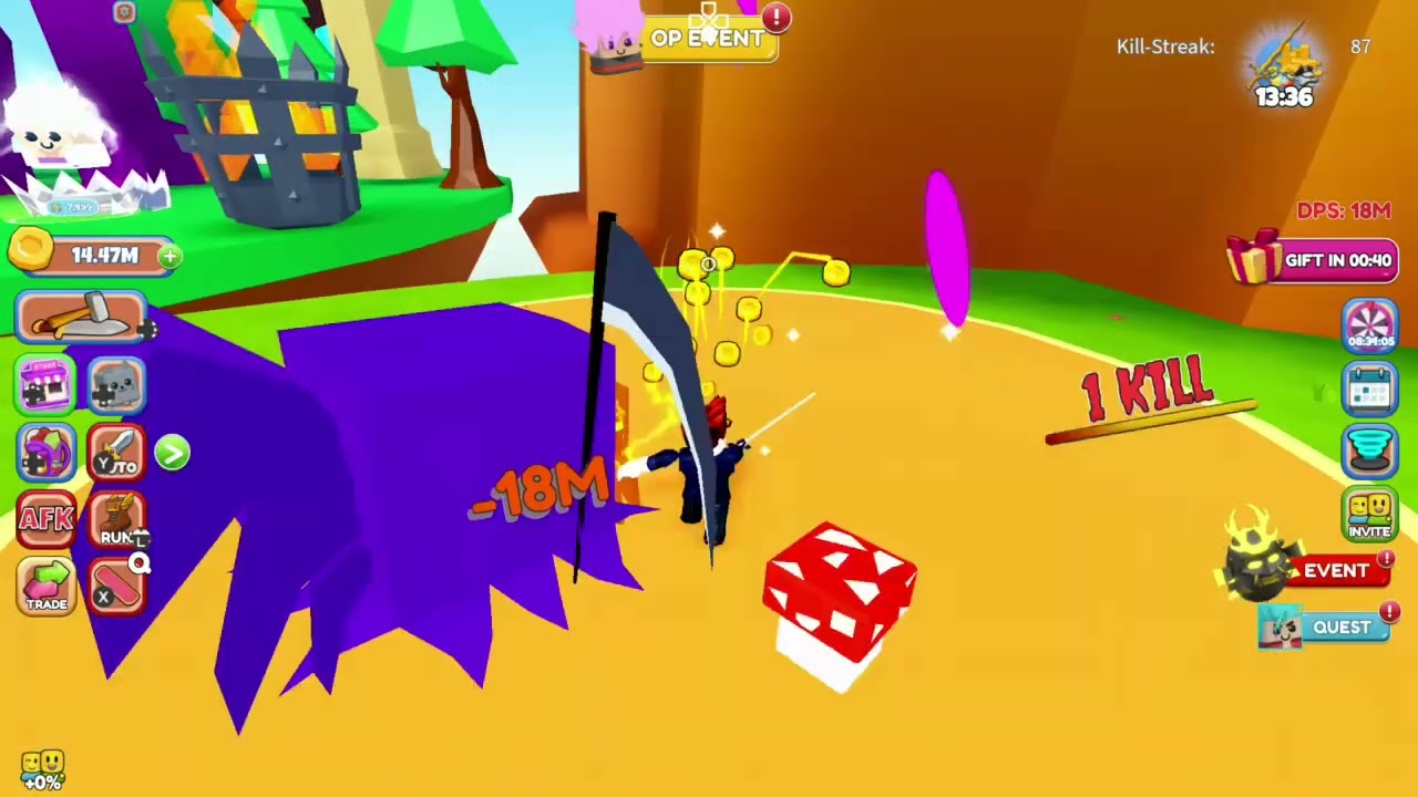 My Roblox Weapon Crafting   simulator. 👀