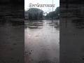 Tennis court poured #rain #tennis #njtennis
