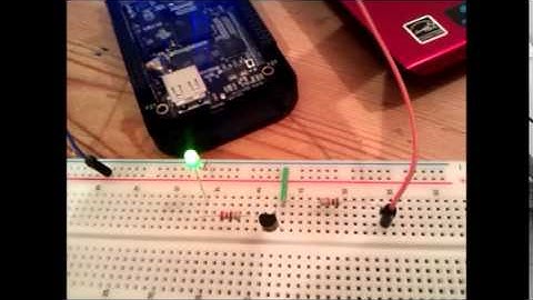 Beaglebone Black Flash LED