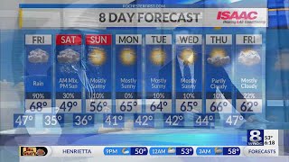 Rochester's Thursday evening weather forecast