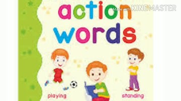 Action words / verbs 3rd std Mowgli